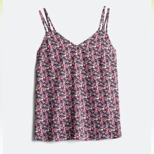 🌼 Kaileigh Armandale Floral Double Strap Blouse – Size XS 🌼